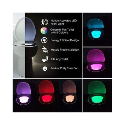 Motion Activated Toilet Nightlight
