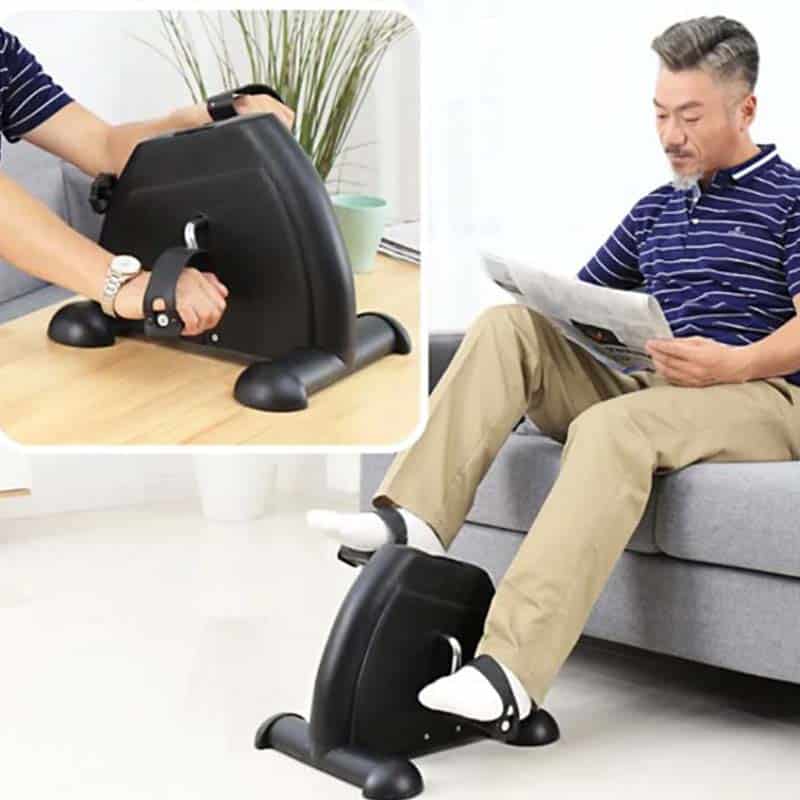 Trainer Indoor Exercise Stepper Bike With LCD Display