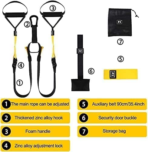 Bodyweight Training Straps Suspension System