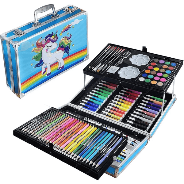 145-Piece Deluxe Art Set with Aluminum Case