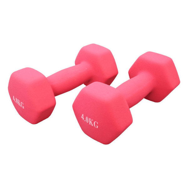 1 Piece 4Kg Dip-molded Dumbbell