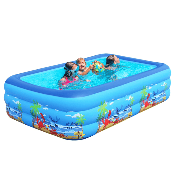 Inflatable Swimming Pool 180x130x56 CM