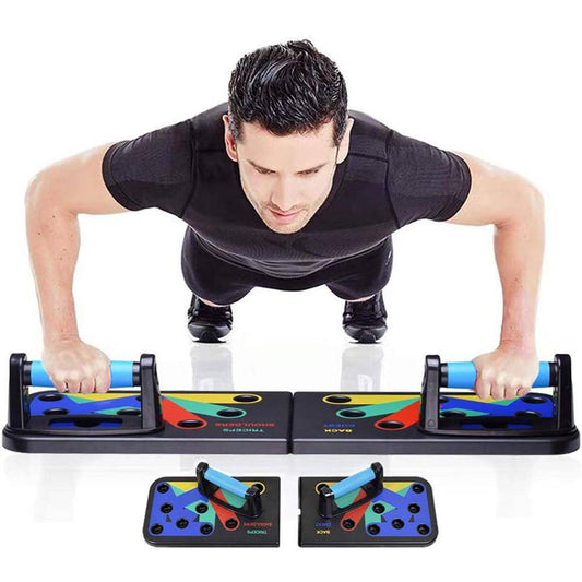 9 in 1 Fitness Multifunctional Foldable Push Up Board