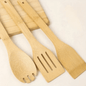 5 Piece Bamboo Kitchen Cooking Tools Set