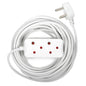 5M 2 Socket Extension Cord