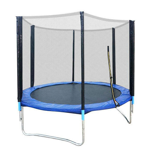 2.44m Outdoor Trampoline With Enclosure Safety Net