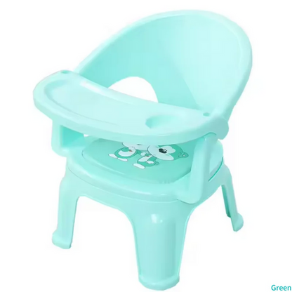 2-in-1 Adjustable Baby Feeding Booster High Chair