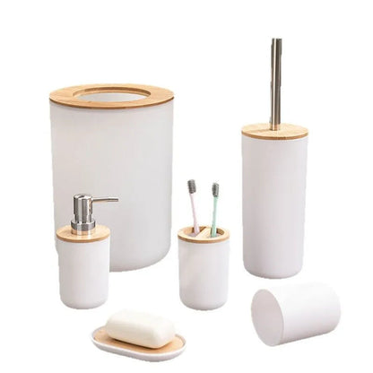 6-Piece Luxury Bathroom Accessories Set