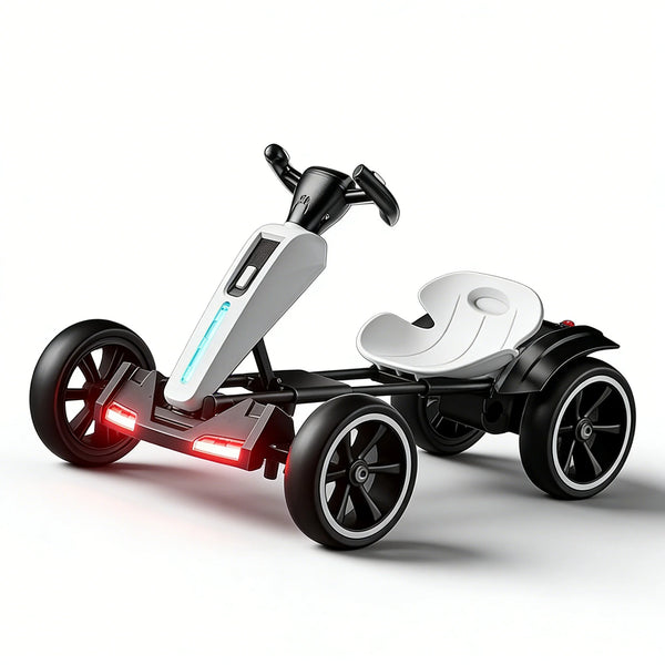 Electric Off-Road Go Kart Van | Utility Ride-On