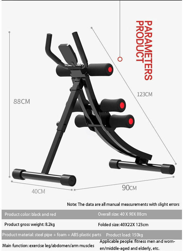 Multifunctional Abdominal Trainer Glider Machine