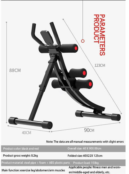 Multifunctional Abdominal Trainer Glider Machine