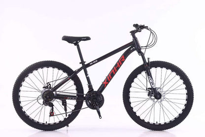 Enduro Mountain Bike with Aluminum Frame and Disc Brakes