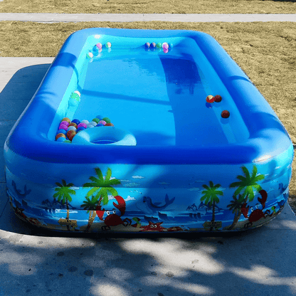 Inflatable Swimming Pool 180x130x56 CM