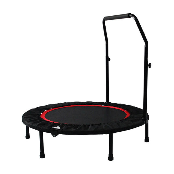 Fitness Trampoline with Adjustable Handlebar