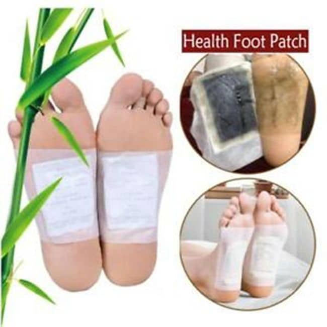 Ginger And Salt Kinoki Gold Detox Foot Pads