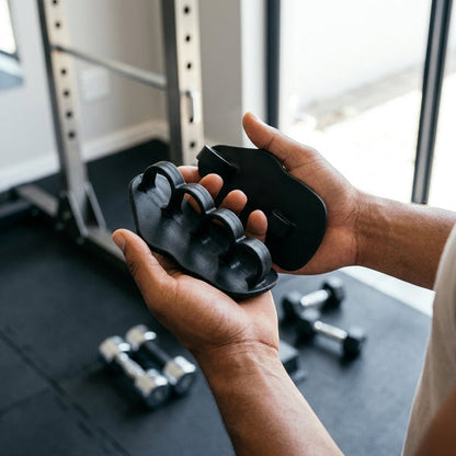 Ergonomic Anti-Slip Rubber Workout Grips