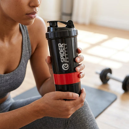 500ml BPA-Free Fitness Shaker Bottle